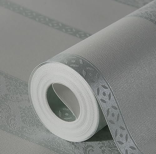 Papier Peint Papier Peint De Chambre À Coucher À Rayures Verticales Bleues Non Tissé 3D Papier Peint Non Auto-Adhésif De Style Chinois En Trois Dimensions D