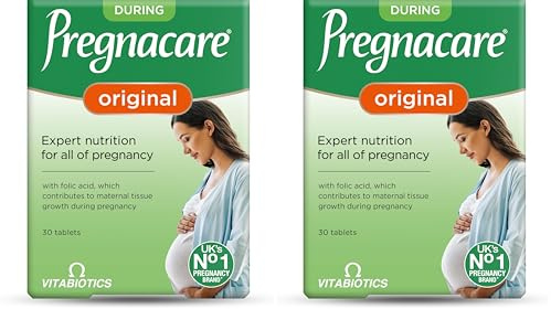 Pregnacare Original During Pregnancy Support Vitamins and Supplements, 60 Count (Pack of 2)