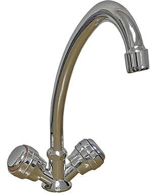 Kippen 5022AX - Rubinetto Monoforo per Lavello da Cucina Modello Glamour