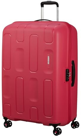 American Tourister Ellipso - Spinner L, Valigia, 79 cm, 104 L, Rosa (Pink Flash)