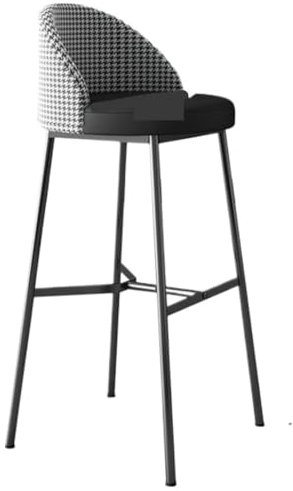 GTOULHH Bar Stühle Bar Stools 2er Set Barhocker Lederkissen Barhocker Barstuhl Metall Barstuhl Küche Hochhocker Thekenhocker Barhocker Outdoor(C,Sitting Height 65CM)