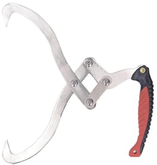 Log Tongs Log Lifting Grapple Hook Convenient Dragging Carrying Tool