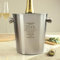 Custom Personalised Number Frame Stainless Steel Ice Bucket
