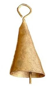 Hängende Glocken Glocken Vintage lauter klarer Klang Weideglocken Metall Anti-Verlust-Windspiel Tier-konisch