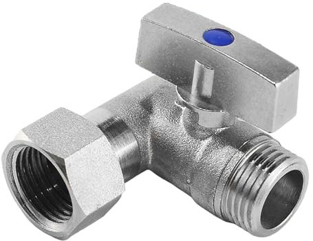 Valvola di arresto ad angolo in acciaio valvole di arresto generali 1/2 pollici valvola filettata