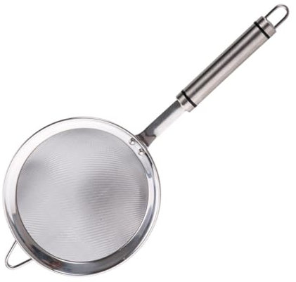 MAGICLULU 3 Pezzi in Acciaio Inox Set Di Filtri Per Tè Colino Per Farina Colino Per Da Cucina Resistente Per Cucinare E Cuocere Al Forno