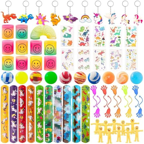 Ainvliya P4 72 Stück Mitgebsel Kindergeburtstag, Goodie Bags Fillers Give Aways Gastgeschenke Kindergeburtstag Mitbringsel Spielzeugset Party Mitgebsel Junge Mädchen Klassenzimmer Preise