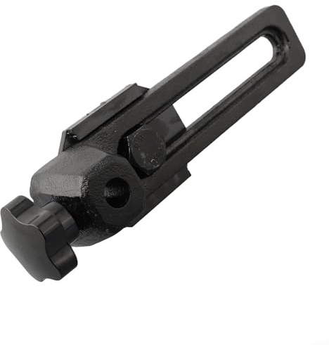 Gdfnmogo Base di supporto per utensili per torni piccoli e medi, accessorio per tornitura in ghisa con diametro del foro di 16 mm, 20 mm, 25,4 mm, lunghezza 230 mm, supporto per tornio fai da te (16