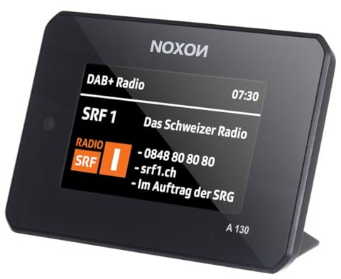Noxon A 130 Schwarz - Audio Adapter, DAB+/UKW & Internet-Radio