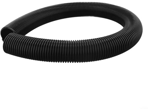 Bebykilemi Vacuum Cleaner Hose Replacement – 1 m Length, 50 mm Inner Diameter / 58 mm Outer Diameter, Flexible & Black Accessory for Upright and Canister