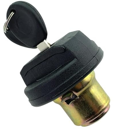 Tapa del depósito Accesorios para coche, tapa del tanque de combustible del coche con llave de bloqueo, accesorios de bloqueo del tanque de combustible