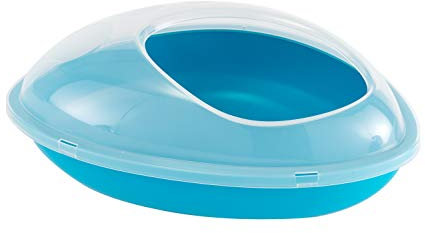 Savic Wellness Bad Chinchilla Transparant/Lichtblauw-33X23X15 cm