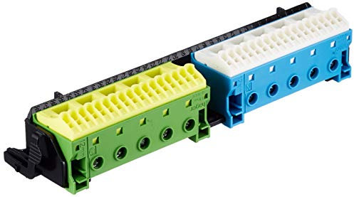 PE/N-Klemme m.Träger 2x22 Quick-Connect FZ383 3250612770021 Hager