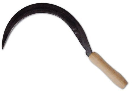 Falce Falciola dentata senza costa â€“ misura n° 1 - Ã˜ Curva: 320 mm â€“ Papillon