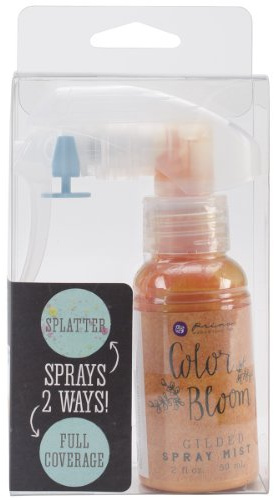 PRIMA Marketing Color Bloom Spray Bottle, 2 oz, Sultry Shimmer Gilded