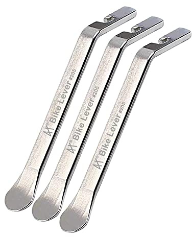 Tragoods Premium Bicycle Tire Lever Tyre Spoon Iron Changing Tool, Bike Tire Levers Premium Stainless Steel Levers to Repair Bike Tube, Best Tire Changing Tool