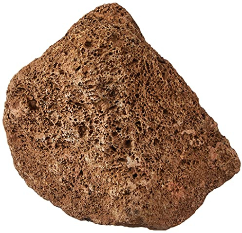Sera Rock Red Lava S/M 8 – 15 cm – Piedra volcánica roja Oscura con Superficie porosa