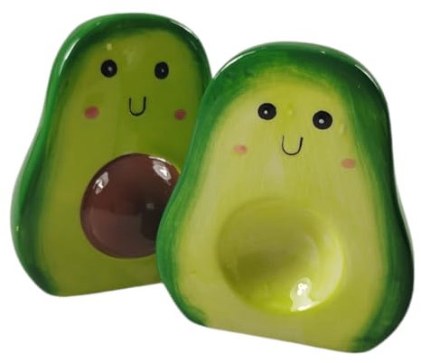 Puckator Avocado Ceramic Salt and Pepper Set