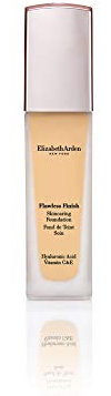 Elizabeth Arden Flawless Finish Skincaring Base de Maquillaje con Ácido Hialurónico, Vitamina E y C, Cobertura Media Acabado Natural, Color 220W