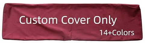 Custom Replacement Pillow Anti-Slip Seat Cushion Cover, Couch Cushion Covers, Bench Pillow Cover, Customizable Chaise Lounge/Loveseat Sofa Seat Slipcover Anti-Slip Sofa Indoor/Outdoor, Cover Only