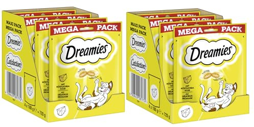 DREAMIES Portionsbeutel Mega Pack mit Käse 2X 4X 180g