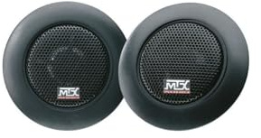 Neodym-Hochtöner MTX AUDIO TX225T Ø25 mm 4O 65 W RMS 450 W Peak-Seidenkalotten-Passivfilter im Lieferumfang enthalten