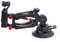 XBERSTAR Soporte de coche con ventosa para DJI Osmo Pocket 3 estabilizador amortiguador del eje Z - Compatible con accesorios de cámara DJI Osmo Pocket (negro)