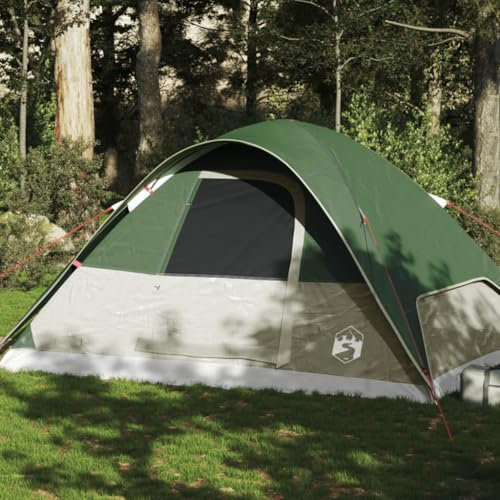 LXYZWRW Furniture Select-Familienzelt Kuppel 6 Personen grün wasserdicht