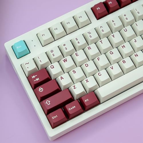 163 Keys Yuru Keycaps Cherry Doubleshot Keycaps Set Fit for ISO ANSI 95% 75% 65% 60% Cherry Mx Switches Mechanical Keyboard | Fit for 61/64/87/104/108 Cherry Mx Switches Mechanical Keyboard