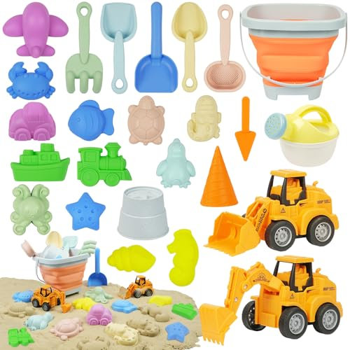 Adiwo 25 in 1 Strandspielzeug für Haustiere, Katzen und Hundespielzeug, Haustiere, Weihnachts und Halloweengeschenke für Katzen und Hunde