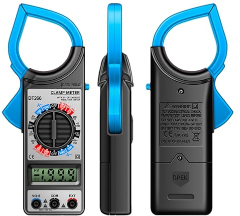 Pinza Amperometrica Rilevatore LCD A Pinza