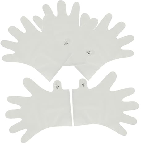Beaupretty 5 piezas Guantes Hidratantes para Manos Exfoliante Antiedad Para Seca Agrietada Cuidado Casa y Viaje