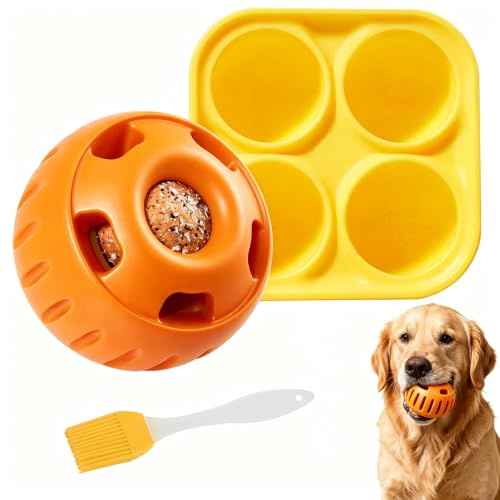 Qaestuan Multifunktionell halkfri husdjursskål, 31 x 14 x 5 cm 2-i-1 hundskål, hopfällbar kattskål, för katter valpar hamstrar små djur kaniner (orange)