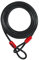 ABUS Câble en boucle Cobra 10 - Câble en acier gainé de plastique - Sécurité pour les accessoires de vélo et de moto - 10 mètres de long, 10 mm d'épaisseur