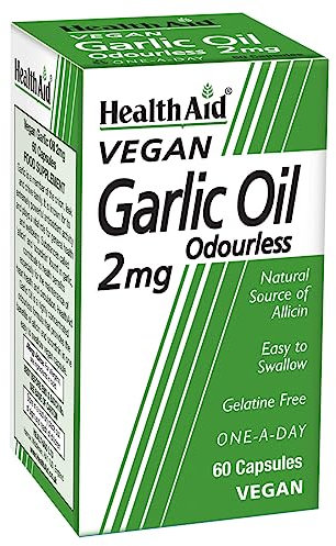 HealthAid Garlic Oil 2mg 60 Vegicaps