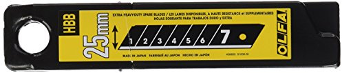 Olfa World Kitchen HBB-20B Snap-Off Ultra Sharp Black Blades, 20-Pack by