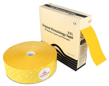 Nasara - Nastro kinesiologico XXL, 5 cm x 32 m