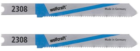 wolfcraft Lama per seghetti alternativi HSS, attacco a U I 2308000