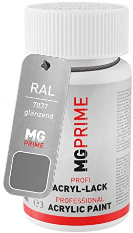 MG PRIME RAL 7037 Staubgrau/Dusty grey glänzend Lackstift 50 ml schnelltrocknend