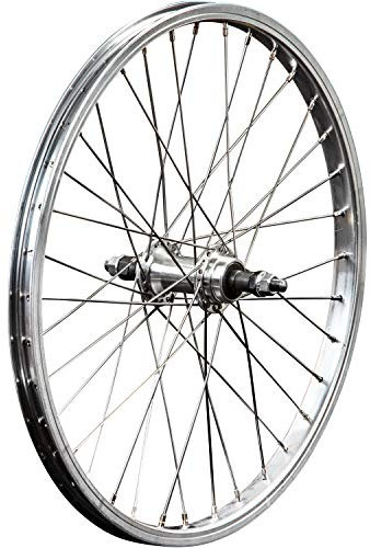 BBF Felgen Fahrrad 20 Zoll x 1,75 Laufrad Set Singlewall Kastenfelgen Laufradsatz (hinten)