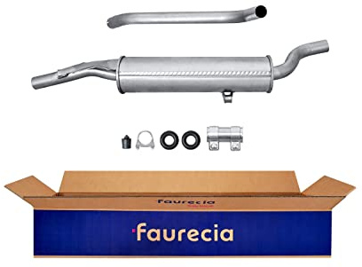 HELLA 8LD 366 036-131 Endschalldämpfer - Easy2Fit® Kit - hinten - zweiteilig - Set mit Anbauteilen - für u.a. VW POLO II (86C, 80)