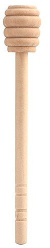 Agitatore per Mescolare il in Legno 50 Pezzi Mini Bastoncini per Mestolo per per Marmellata Erogazione del Cucchiaio per Raccolta Asta per Mescolare Stick (Scanalatura Liuyun 15