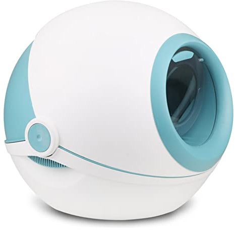 LERORA Lettiera per Gatti autopulente Toilette for Gatti Chiusa Automatic Smart Vassoio Chiuso Toilette for Gatti autopulente Prodotti for Gatti Extra Large(Color2)