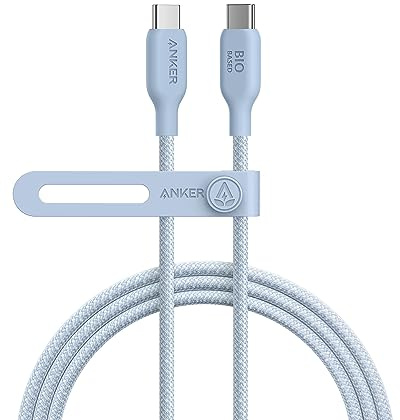 Anker USB C auf USB C Kabel, 240W USB C Kabel, USB C Ladekabel 180cm lang für iPhone 17/16/15 Serie, MacBook Pro/Air, iPad Pro/Air, Galaxy S24/S23