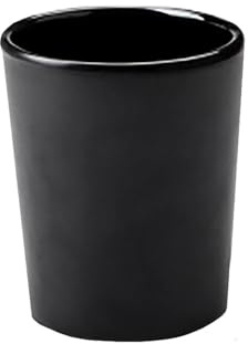 García de Pou 6 Unidades - Vasos 'Asami Ware' 240 Ml Ø 7,5X9,2 Cm Negro Melamina