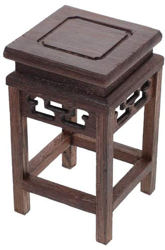 Cabilock Basis aus Wenge Zimmerpflanze chinesischer Blumenständer Anlage antiker halter antiker ausstellungsstand Haushalt Schemel Schreibtischlampe Vasenhalter Blumentopf hölzern