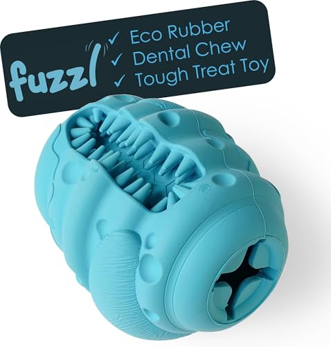 Fuzzl Monster Kralle - Interaktives Hundespielzeug aus Gummi mit Leckerli-Funktion