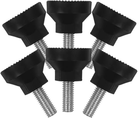 GLEAVI 6 Stücke Stand Riser Einstellbare Nivellierung Füße Für Labor Heben Stehen Heavy Duty Kunststoff Schrauben