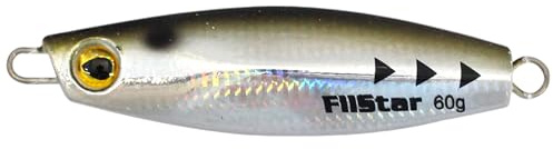 SeaBuzz Pilker 7.5cm 60g Hochseeangeln Realistisch Fischköder Meeresangeln | Hornhecht & Makrelen Köder - Forelle & Raubfisch Köder - Meerforelle - Angeln Kunstköder - Angelköder Wobbler
