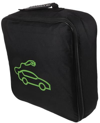 TOGEVAL Ev Charger Bag Large Capacity Oxford Cloth Storage Bag for Ev Charger Organizer Enhanced Safety and Easy Accessibility Portable for Car Interior and Frequent Travelers